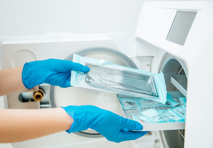 Autoclave sterilization cycle