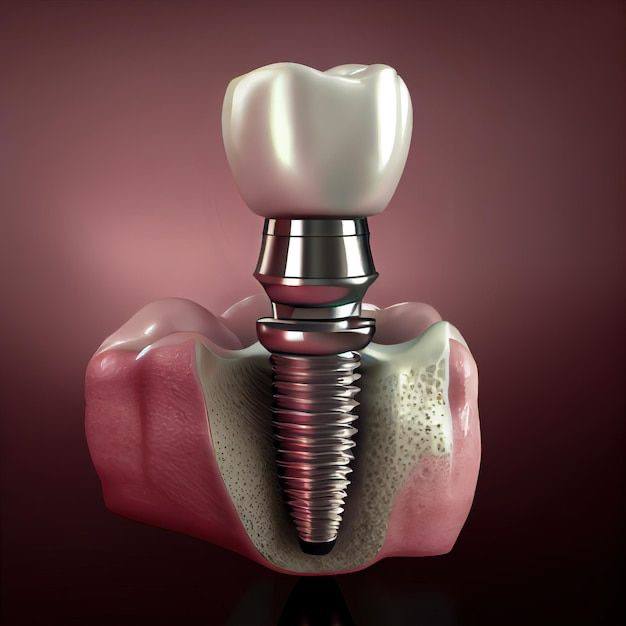 Wisdom tooth implant