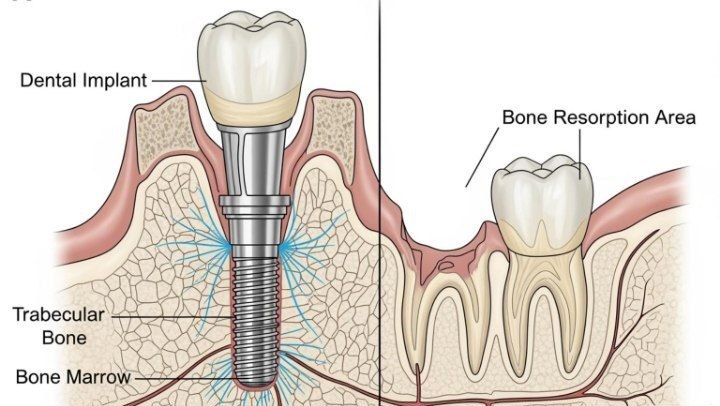 Minimum buccal bone thickness